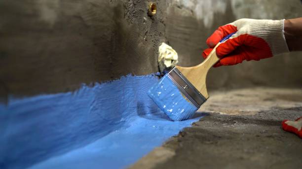 Commercial Wet Basement Repair project at a Wyoming, NY business property by SJ Waterproofing Pros
